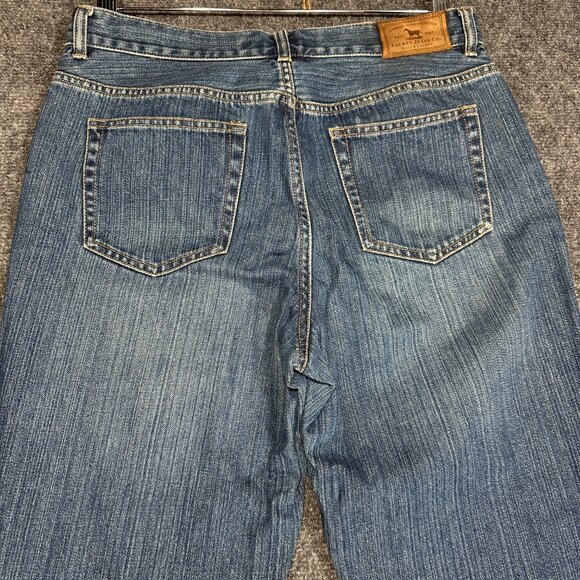 Lauren Jeans Co Ralph Lauren Jeans Womens 6 Bootcut Floral Leg Distressed Knee - Picture 8 of 10